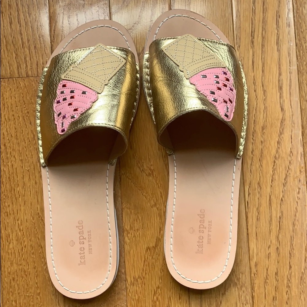 Kate Spade ice cream flats
